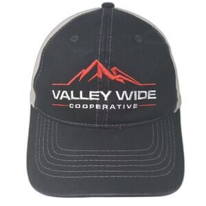 Vie Valley Wide Cooperative 100 Years Anniversary Black Gray Snapback Hat OSFM